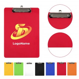 A4 Size Plastic Clipboard with Logo  A4 Size Plastic Clipboard with Logo