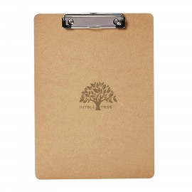 Custom Professional Natural Hardboard Clipboard
