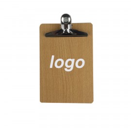 A4 Wooden Clipboard with Logo  A4 Wooden Clipboard with Logo