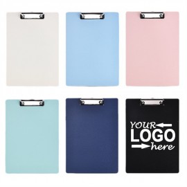 Customized A4 PVC Office Flat Clipboards