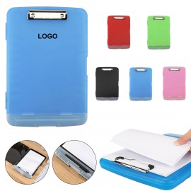 Customized A4 Portable Multifunctional Clipboard With Storage Box