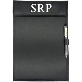 Logo Branded PU Leather Magnetic File Paper Profile Clip Board  Logo Branded PU Leather Magnetic File Paper Profile Clip Board