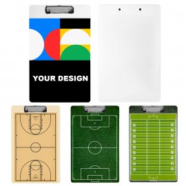 Customized Full Color Basketball Soccer Clipboard for Coach  Customized Full Color Basketball Soccer Clipboard for Coach