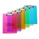 Personalized Transparent Plastic Clipboard