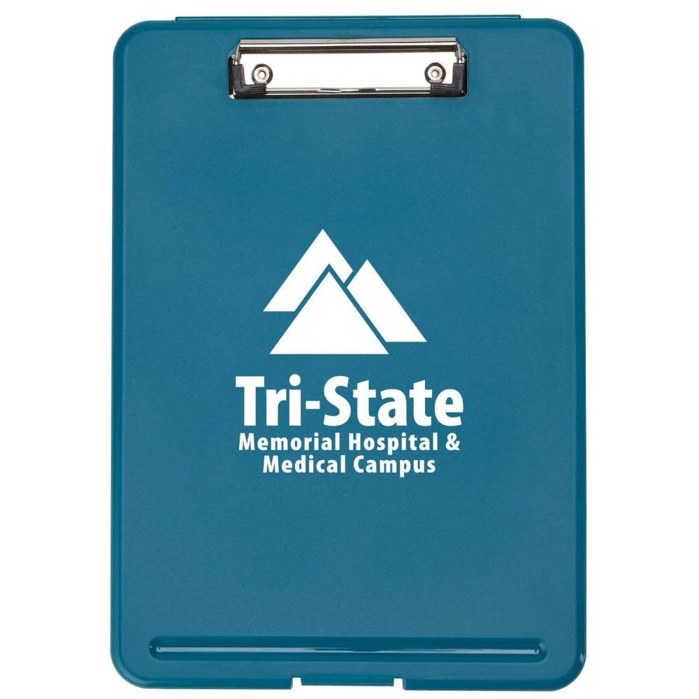 Personalized Plastic Storage Clipboard Personalized Plastic Storage Clipboard