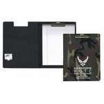 Personalized Camouflage Deluxe Senior Clipboard