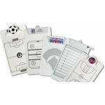 Legal Size Clipboard w/ Stock Sports Field Imprint - Plastic or Metal Clip with Logo