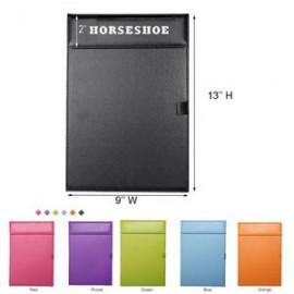 Promotional PU Magnetic Clipboard w/Pen Holder  Promotional PU Magnetic Clipboard w/Pen Holder