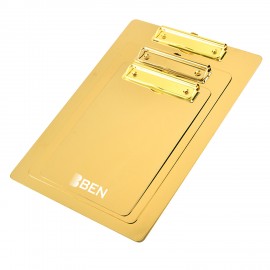 Metalline Writing Clipboard with Logo