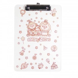 Transparent Acrylic Clipboard with Metal Clip with Logo  Transparent Acrylic Clipboard with Metal Clip with Logo