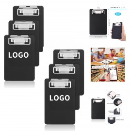 Promotional 4 x 6 Inch Small Clipboards Cute Pocket Clipboard Plastic Clipboards  Promotional 4 x 6 Inch Small Clipboards Cute Pocket Clipboard Plastic Clipboards