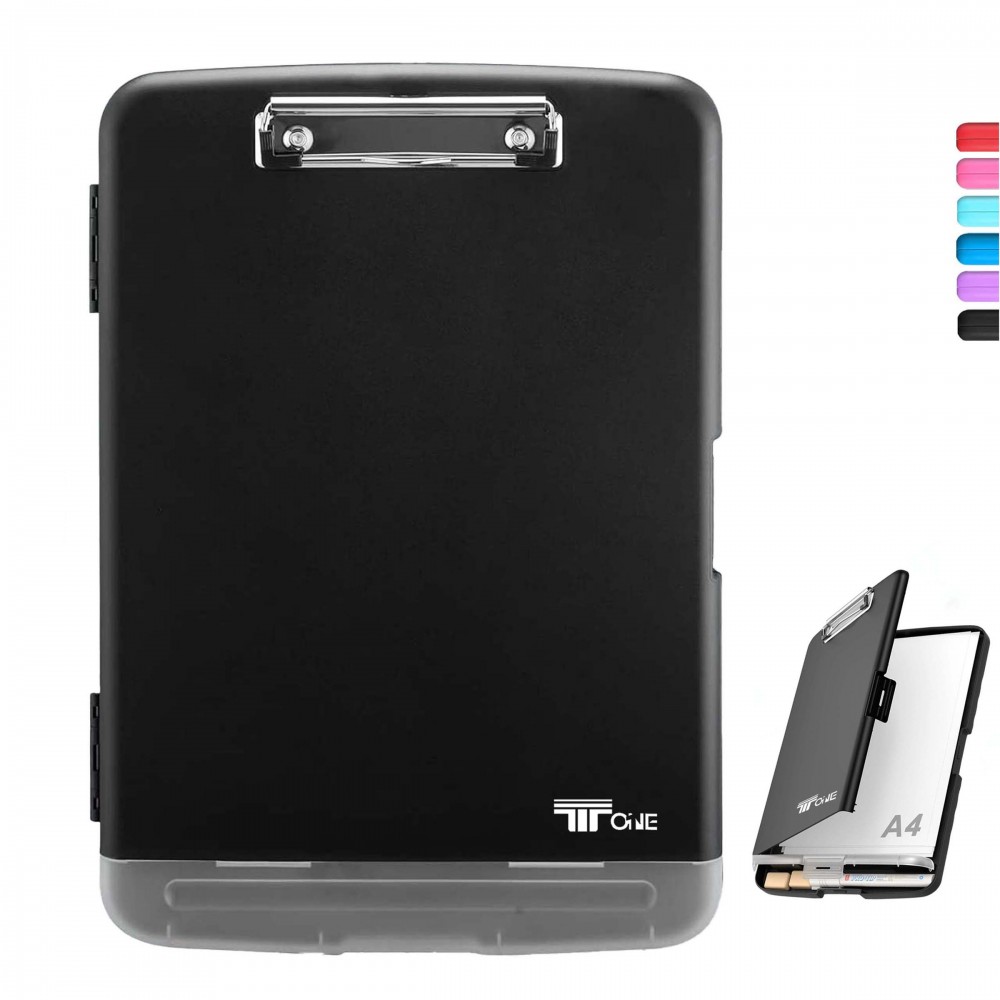 Low Profile Clipboard Organizer with Pen Holder with Logo Low Profile Clipboard Organizer with Pen Holder with Logo