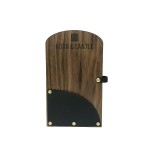 Deluxe Check Presenter with Leather Pocket with Logo
