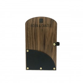 Deluxe Check Presenter with Leather Pocket with Logo  Deluxe Check Presenter with Leather Pocket with Logo