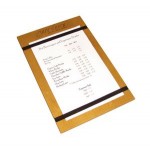 Personalized Wood Menu Holder