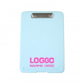 Logo Branded Multifunctional A4 Size Plastic File Clipboards Folders