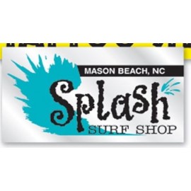 Square Cut Vinyl Decal 11 To 17 Square Inches with Logo