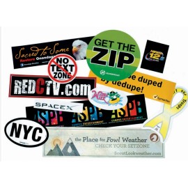 Promotional Stik-Withit Bumper Sticker (4"x6")