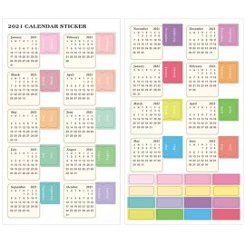Customized 2024 Sticker Calendar