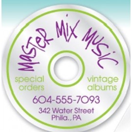 Customized Custom Shaped Vinyl Decal 6 to 10 Square Inches