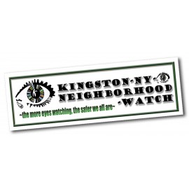 Personalized Rectangle Digi Vinyl Bumper Stickers (2 3/8"x 9 1/4")