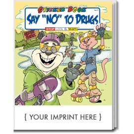 Customized Say "No" To Drugs Sticker Book