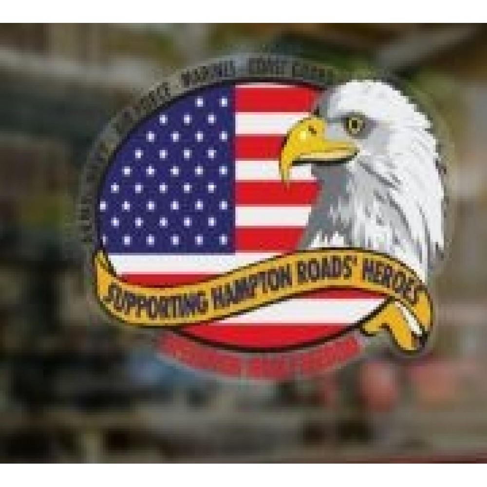 Branded Window Clings w/ Repositionable Adhesive Branded Window Clings w/ Repositionable Adhesive