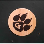 3.5" - Printed Wood Stickers - USA-Made Branded