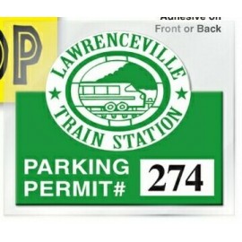Promotional Square Cut Vinyl Decal 29 to 41 Square Inches