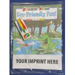 Eco-Friendly Fun Sticker Book Fun Pack with Logo
