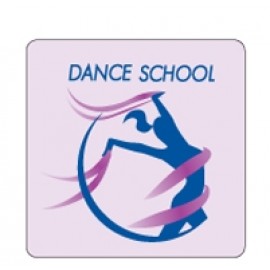 Custom Eco-Friendly Permanent Roll Stickers (2.5"x2.5" Square)