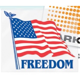 Logo Branded Square Cut Static Cling Decal 74 to 93 Square Inches  Logo Branded Square Cut Static Cling Decal 74 to 93 Square Inches