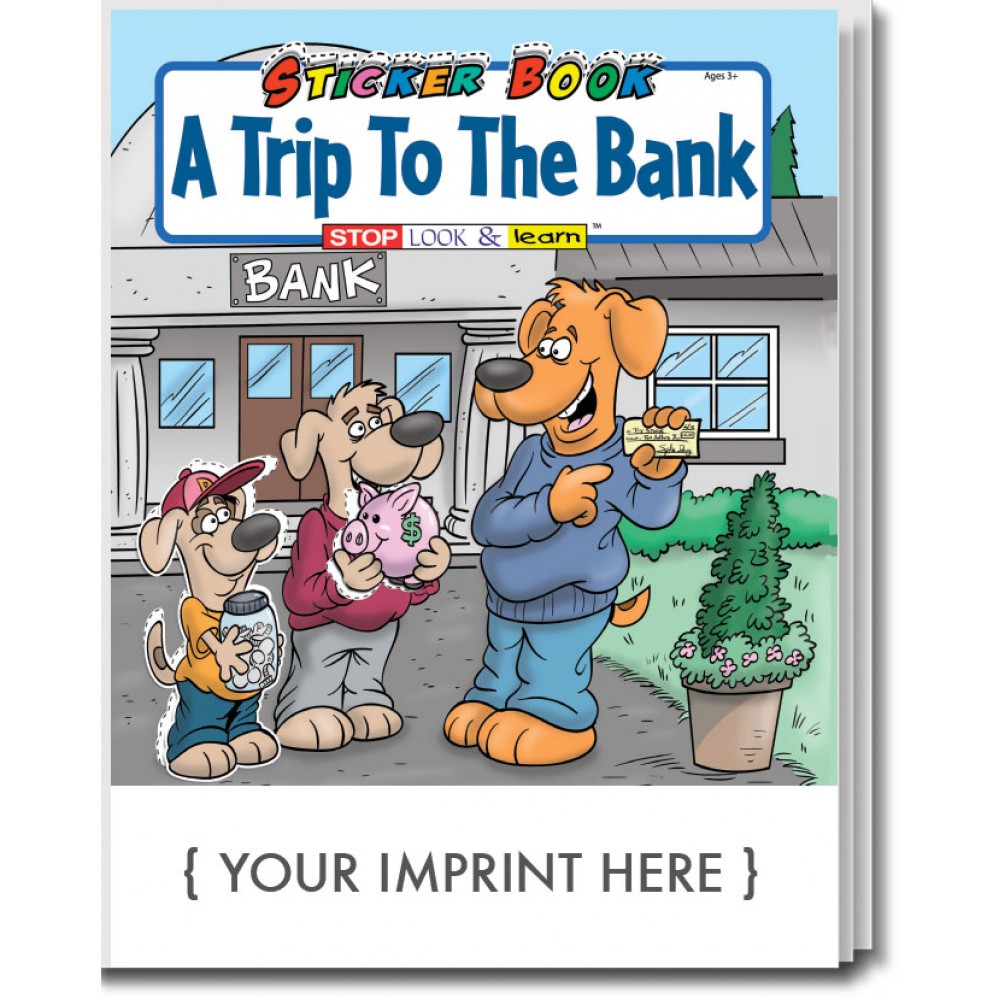 Promotional A Trip to the Bank Sticker Book