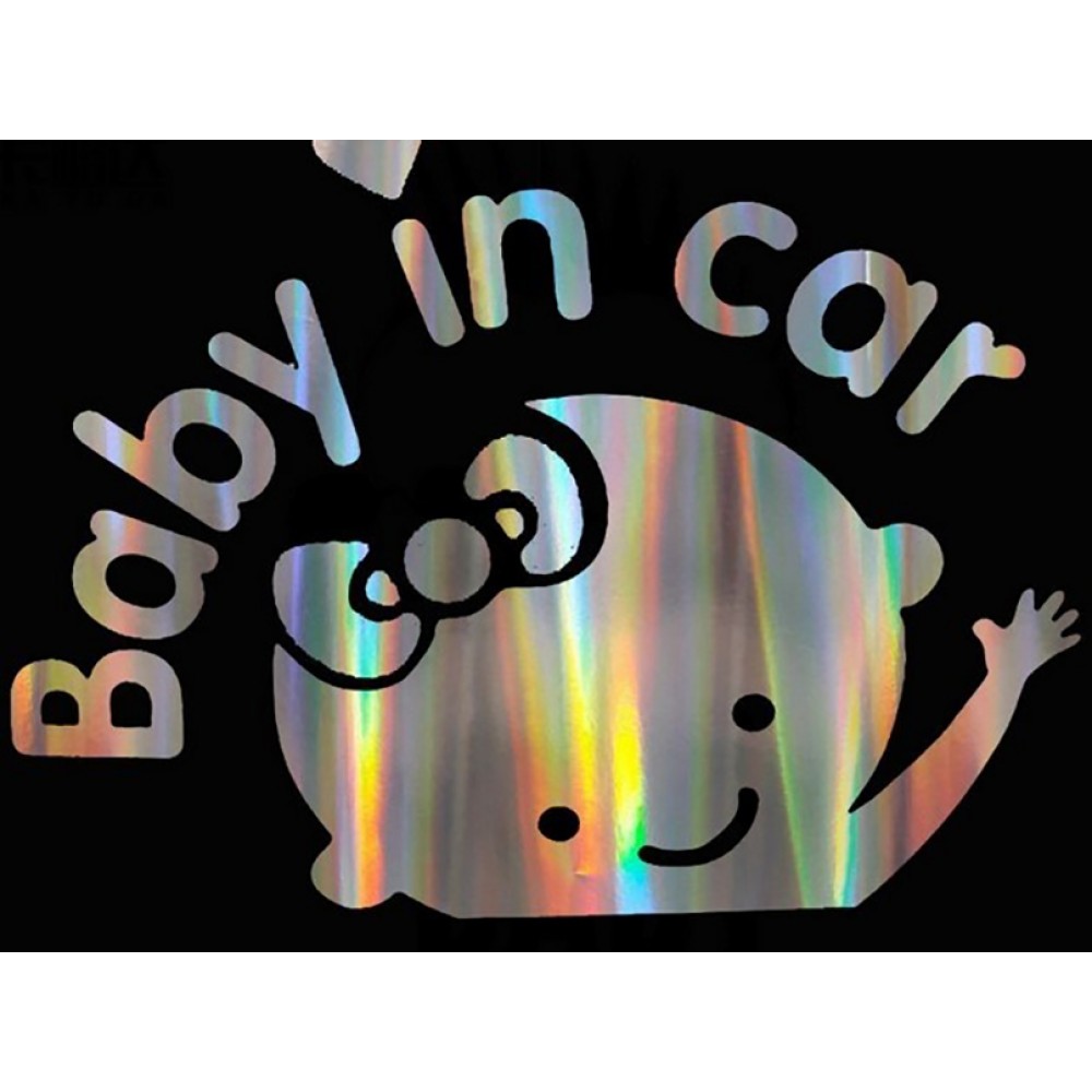 Custom 3" x 3" - Holographic Sticker - Cut