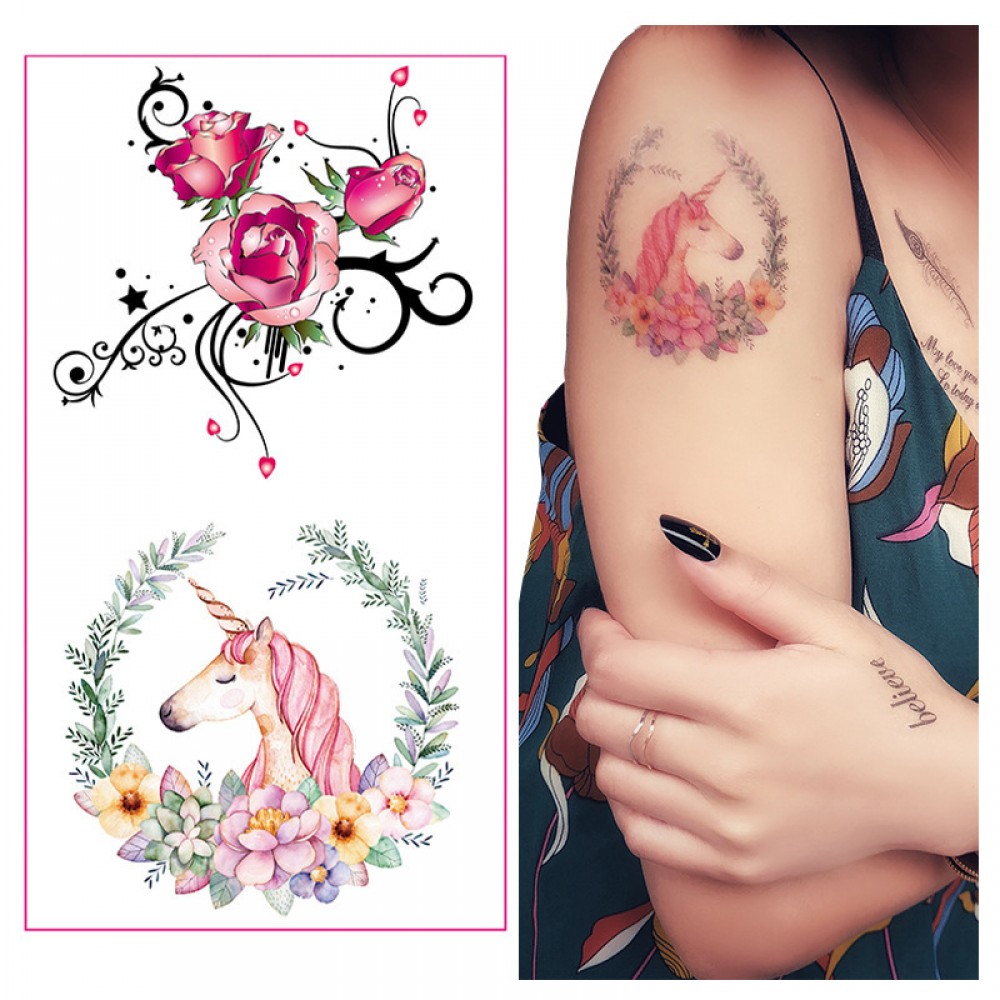 Custom Classic Temporary Tattoo with Logo Custom Classic Temporary Tattoo with Logo