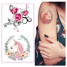 Custom Classic Temporary Tattoo with Logo