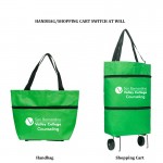 Logo Branded Grocery Shopping Bags With Wheels