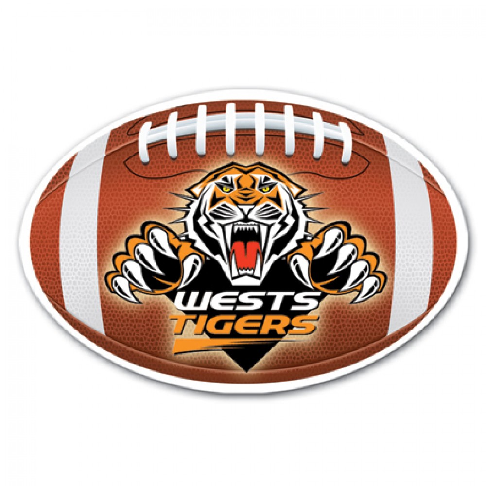Full Color Football Shaped Car Magnet with Logo