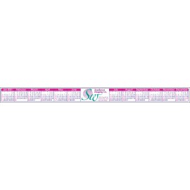 Promotional Stick-A-Strip Custom Color Keyboard Calendar