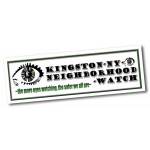 Full Color Vinyl Bumper Sticker (3"x11.5") with Logo