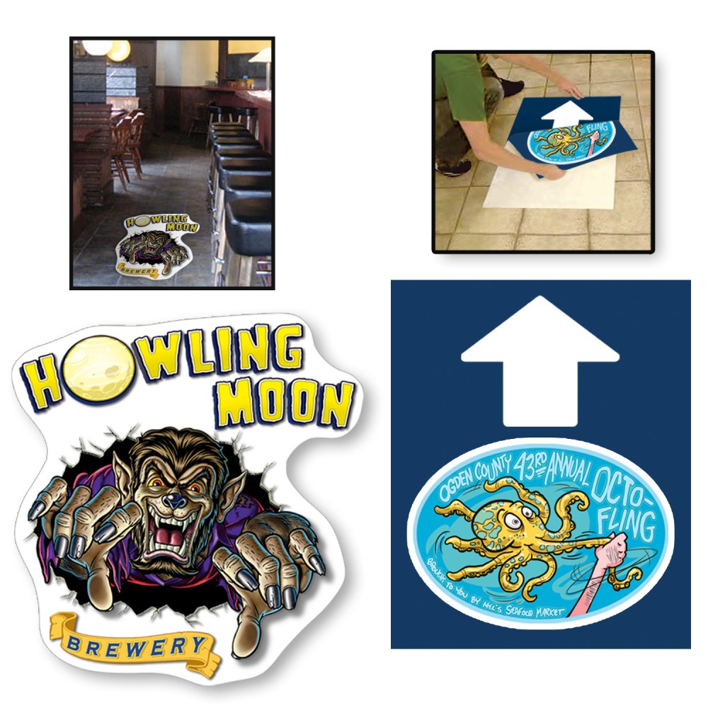 Customized Floor Clings (27" x 22") Customized Floor Clings (27" x 22")