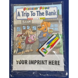 Custom A Trip to the Bank Sticker Book Fun Pack  Custom A Trip to the Bank Sticker Book Fun Pack