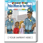 Custom Imprinted Police Officers Are Your Friends Sticker Book