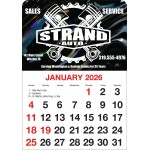 Logo Branded Stick-A-Pad Calendar - Full-Color