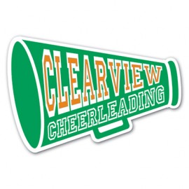 Megaphone Shape Car Magnet with Logo