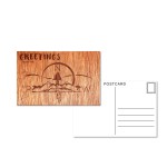 Branded Real Wood Postcard (Mail-able USPS First-Class) 4" x 6"