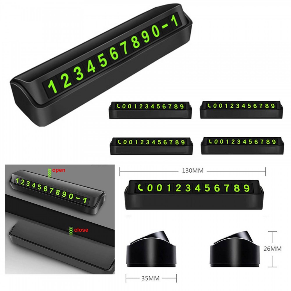 Custom Imprinted Temporary Parking Number Plate Custom Imprinted Temporary Parking Number Plate