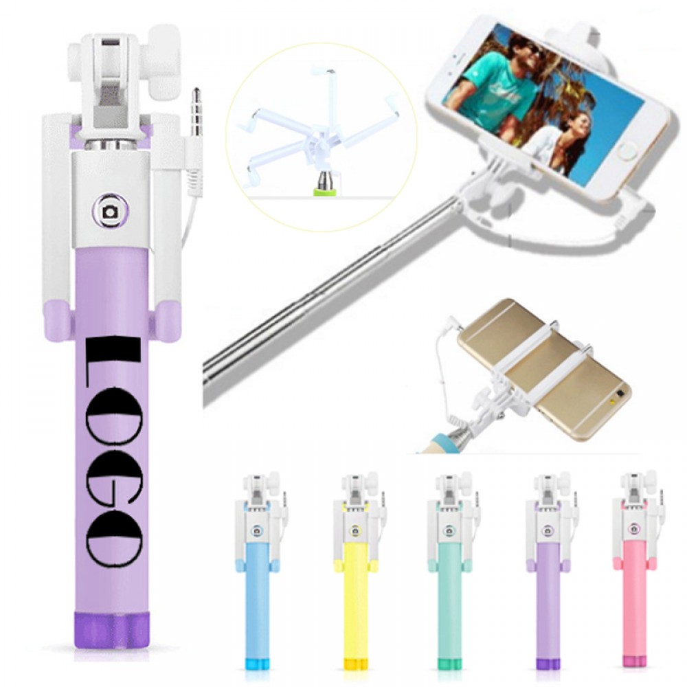 Custom Imprinted Selfie Stick In Mini Size For Travel Custom Imprinted Selfie Stick In Mini Size For Travel