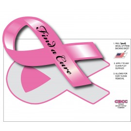 Custom Imprinted FULL Color Self-Mailer Decal - Ribbon