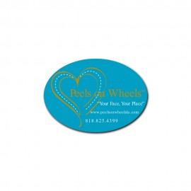 Promotional Oval Flexible Magnets (2 5/16" x 3 1/4")